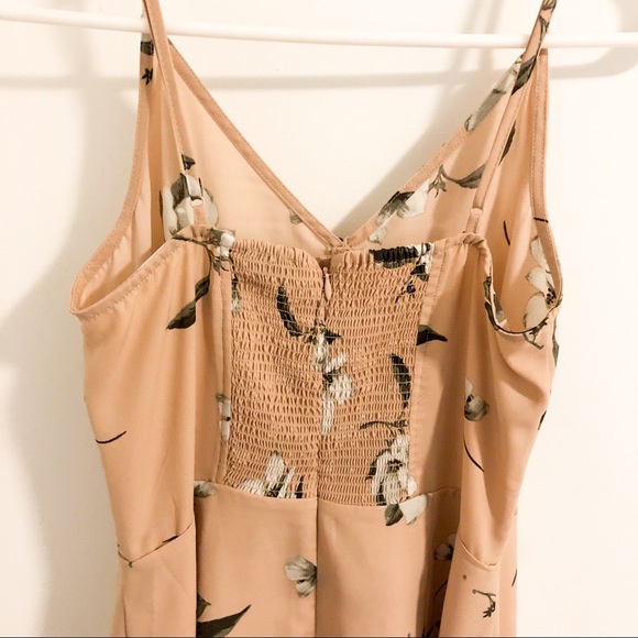 Dynamite Fit & Flare Smocked Dress (S) - Picture 3 of 4